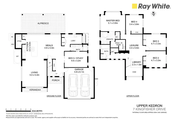 Floorplan of Homely house listing, 7 Kingfisher Drive, Upper Kedron QLD 4055