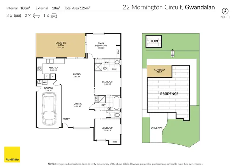 Floorplan of Homely house listing, 22 Mornington Circuit, Gwandalan NSW 2259