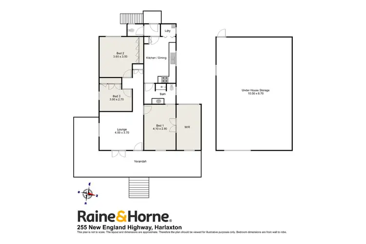 Floorplan of Homely house listing, 255 New England Highway, Harlaxton QLD 4350