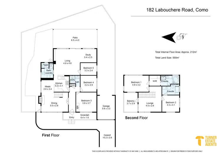 Floorplan of Homely house listing, 182 Labouchere Road, Como WA 6152