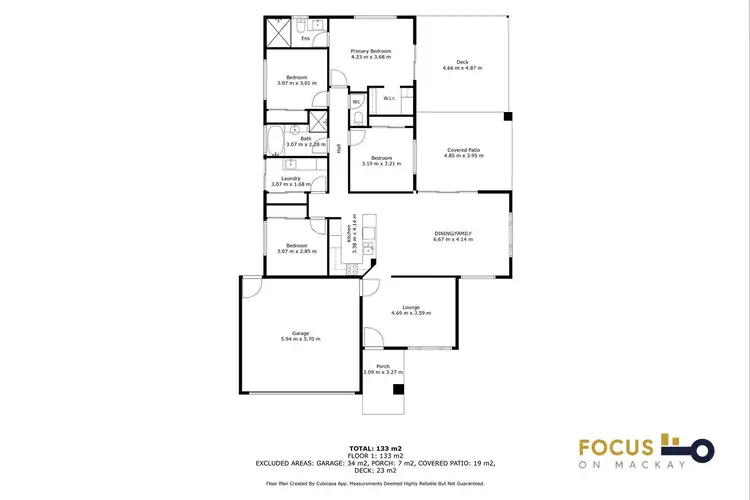 Floorplan of Homely house listing, 6 Castaway Close, Hay Point QLD 4740