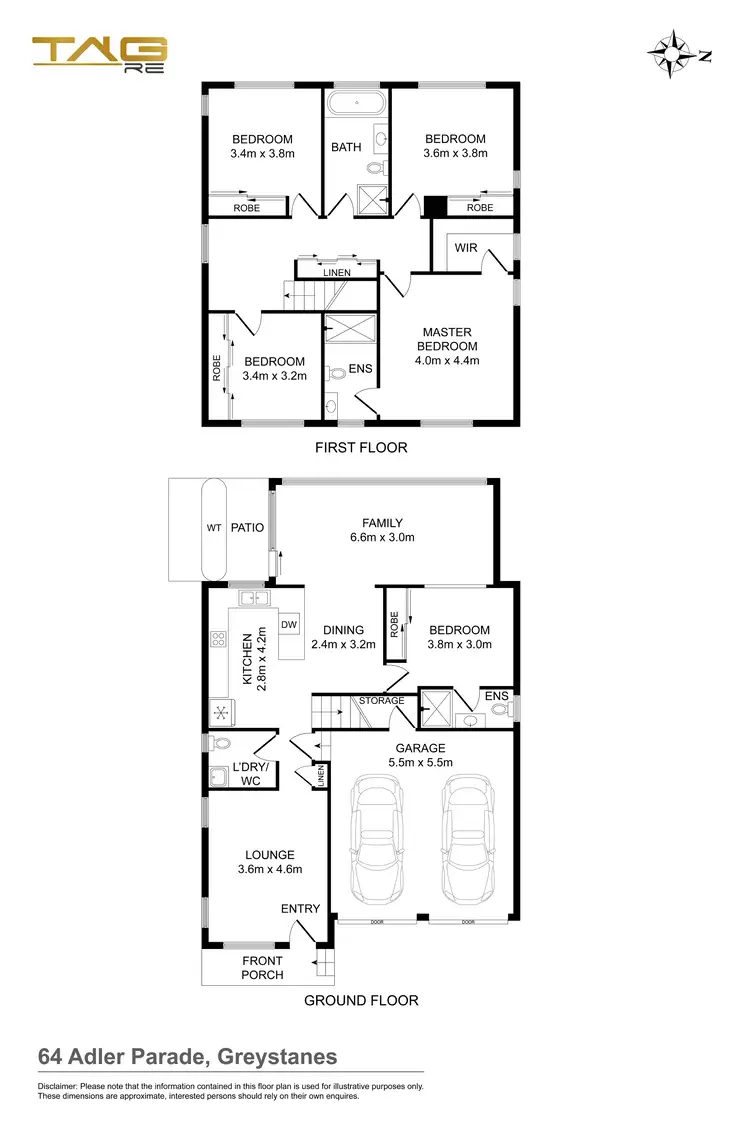 Floorplan of Homely house listing, 64 Adler Parade, Greystanes NSW 2145