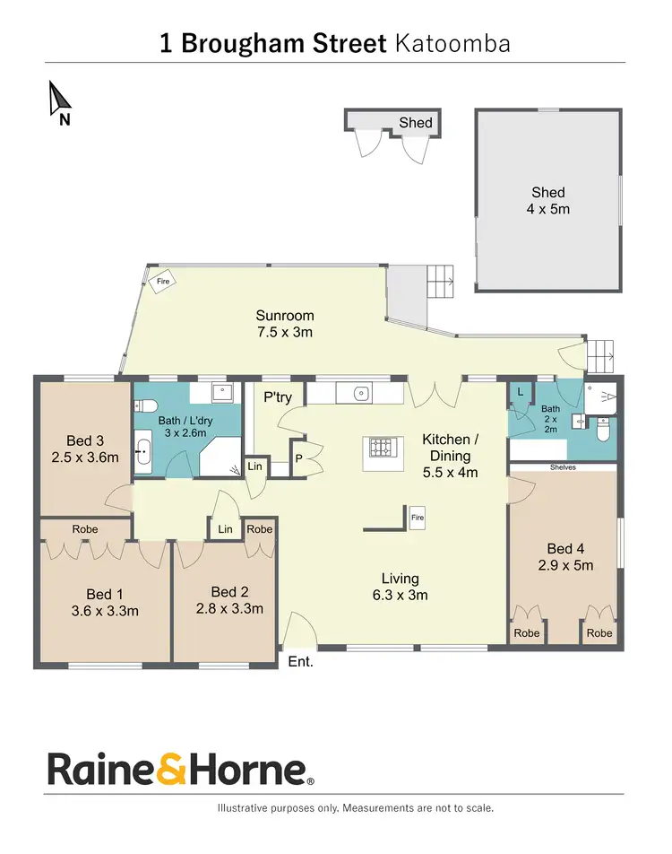 Floorplan of Homely house listing, 1 Brougham Street, Katoomba NSW 2780