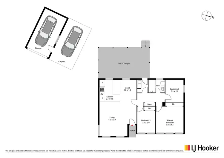 Floorplan of Homely house listing, 17 Paloona Place, Duffy ACT 2611