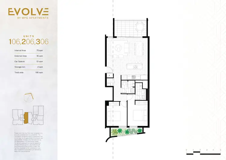 Floorplan of Homely apartment listing, 06/6 James Street, Blakehurst NSW 2221