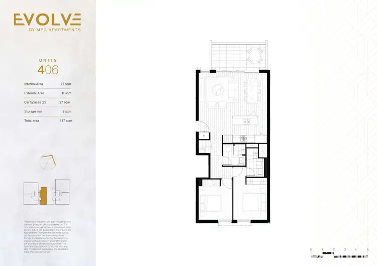 Floorplan of Homely apartment listing, 06/6 James Street, Blakehurst NSW 2221