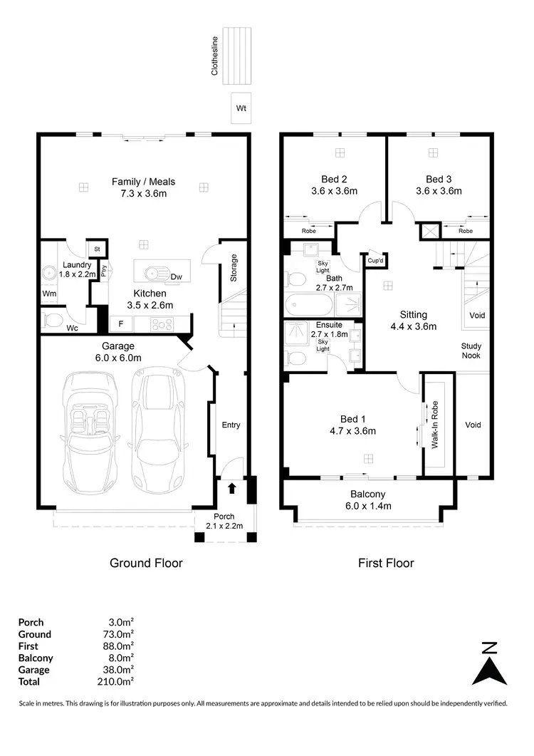 Floorplan of Homely house listing, 14/28A Davis Road, Glynde SA 5070