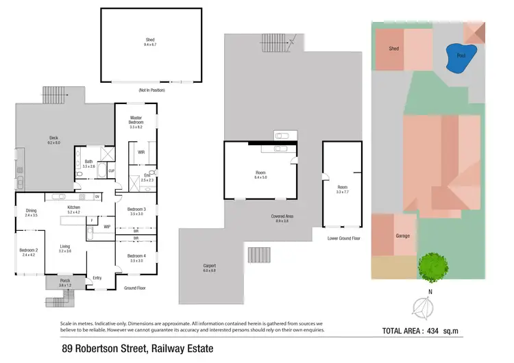 Floorplan of Homely house listing, 89 Robertson Street, Railway Estate QLD 4810