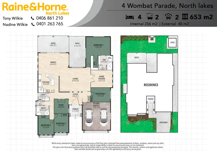 Floorplan of Homely house listing, 4 Wombat Parade, North Lakes QLD 4509