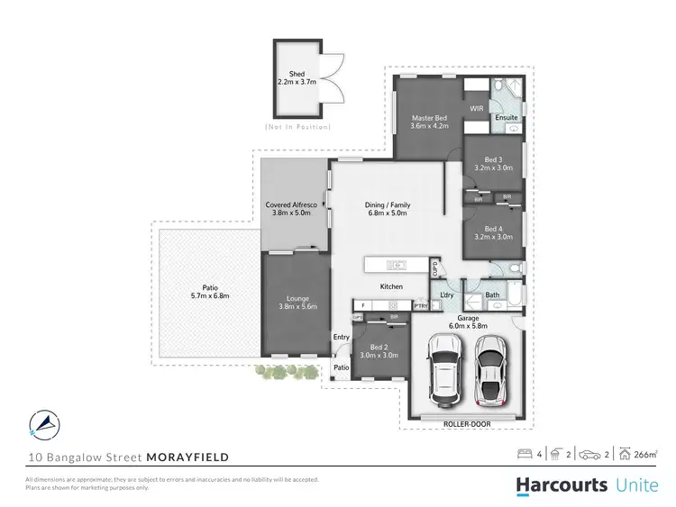 Floorplan of Homely house listing, 10 Bangalow Street, Morayfield QLD 4506