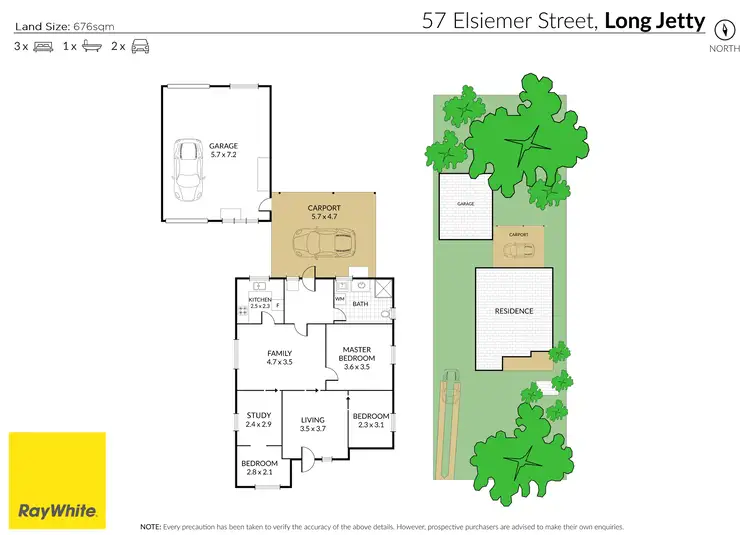 Floorplan of Homely house listing, 57 Elsiemer Street, Long Jetty NSW 2261