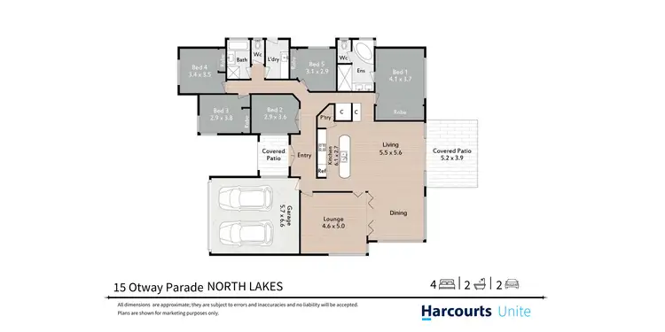 Floorplan of Homely house listing, 15 Otway Parade, North Lakes QLD 4509
