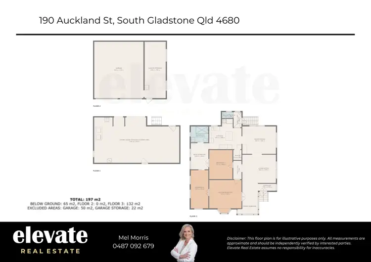 Floorplan of Homely house listing, 190 Auckland Street, South Gladstone QLD 4680