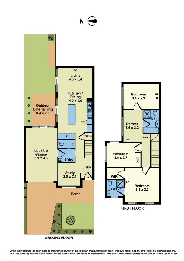 Floorplan of Homely house listing, 1/13 Vernon Street, Spotswood VIC 3015