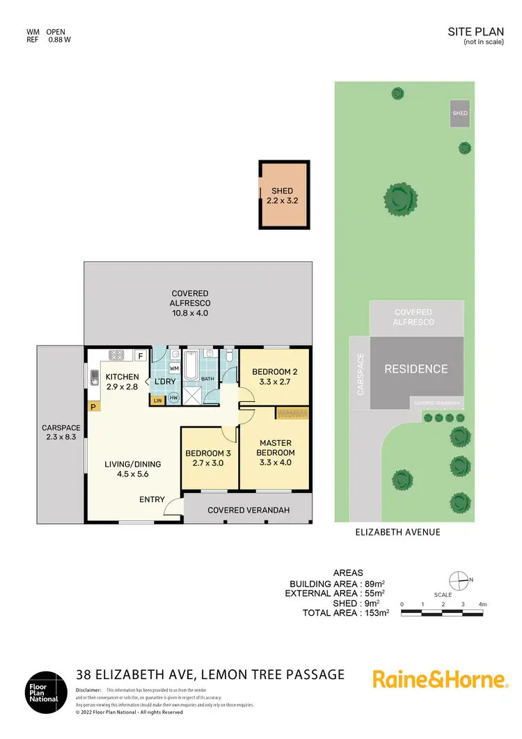 Floorplan of Homely house listing, 38 Elizabeth Avenue, Lemon Tree Passage NSW 2319