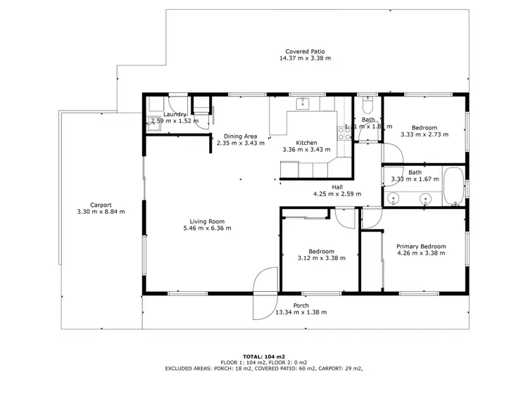 Floorplan of Homely house listing, 234 South Bucca Road, Bucca QLD 4670