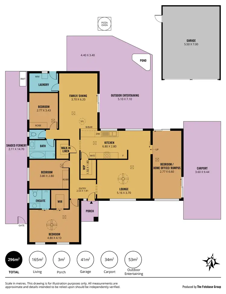 Floorplan of Homely house listing, 7 Woodcroft Drive, Morphett Vale SA 5162