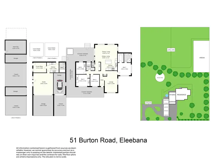Floorplan of Homely house listing, 51 Burton Road, Eleebana NSW 2282