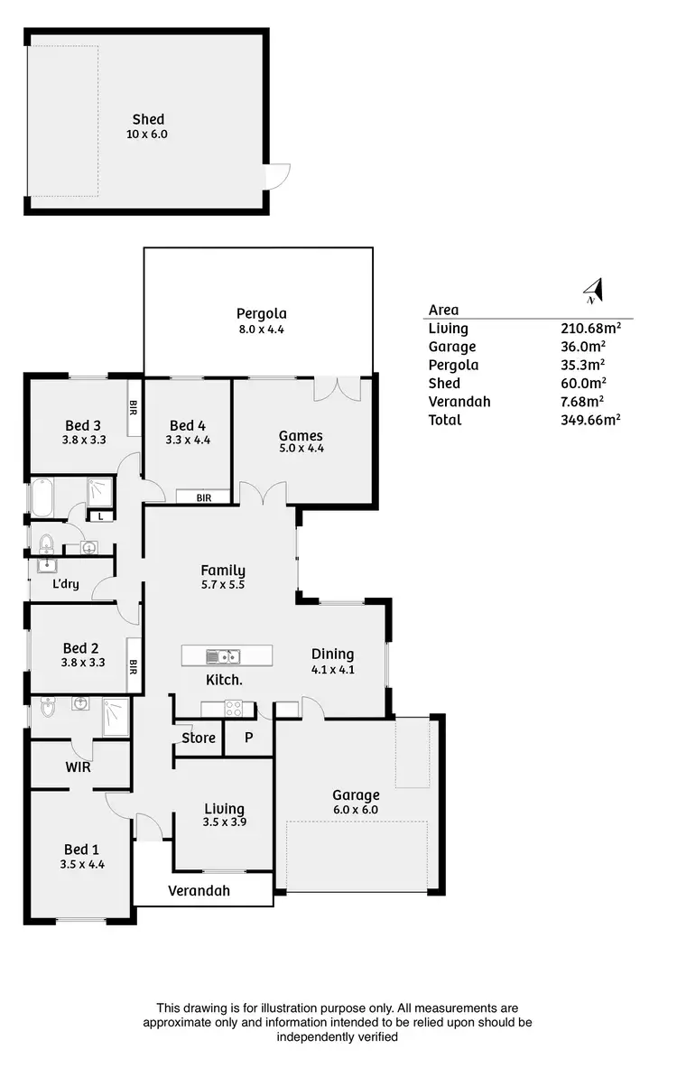 Floorplan of Homely house listing, 9 Catt Drive, Strathalbyn SA 5255