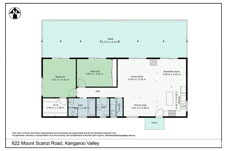 Floorplan of Homely house listing, 622 Mount Scanzi Road, Kangaroo Valley NSW 2577
