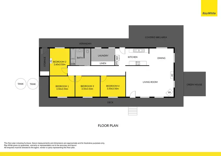 Floorplan of Homely rural property listing, 10547 Clarence Way, Tabulam NSW 2469