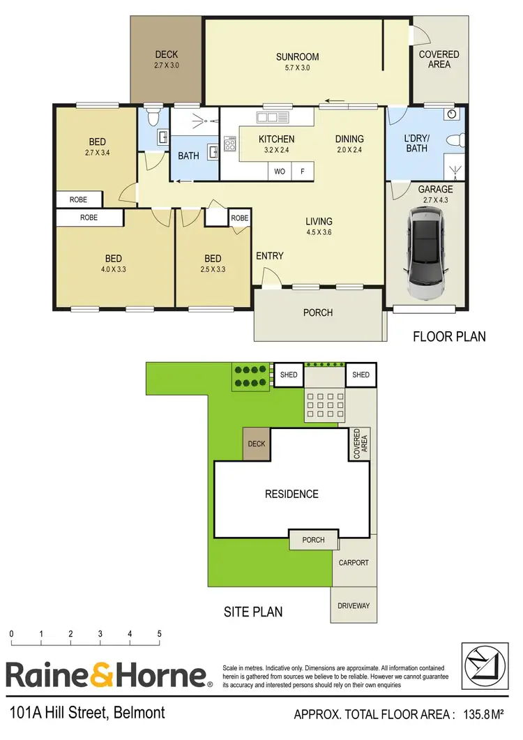 Floorplan of Homely house listing, 101A Hill Street, Belmont NSW 2280
