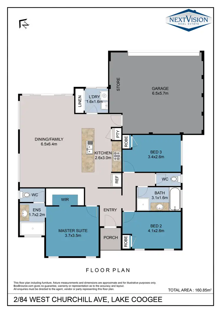 Floorplan of Homely house listing, 2/84 West Churchill Avenue, Lake Coogee WA 6166