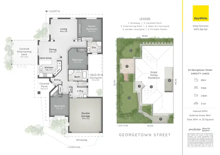 Floorplan of Homely house listing, 24 Georgetown Street, Varsity Lakes QLD 4227