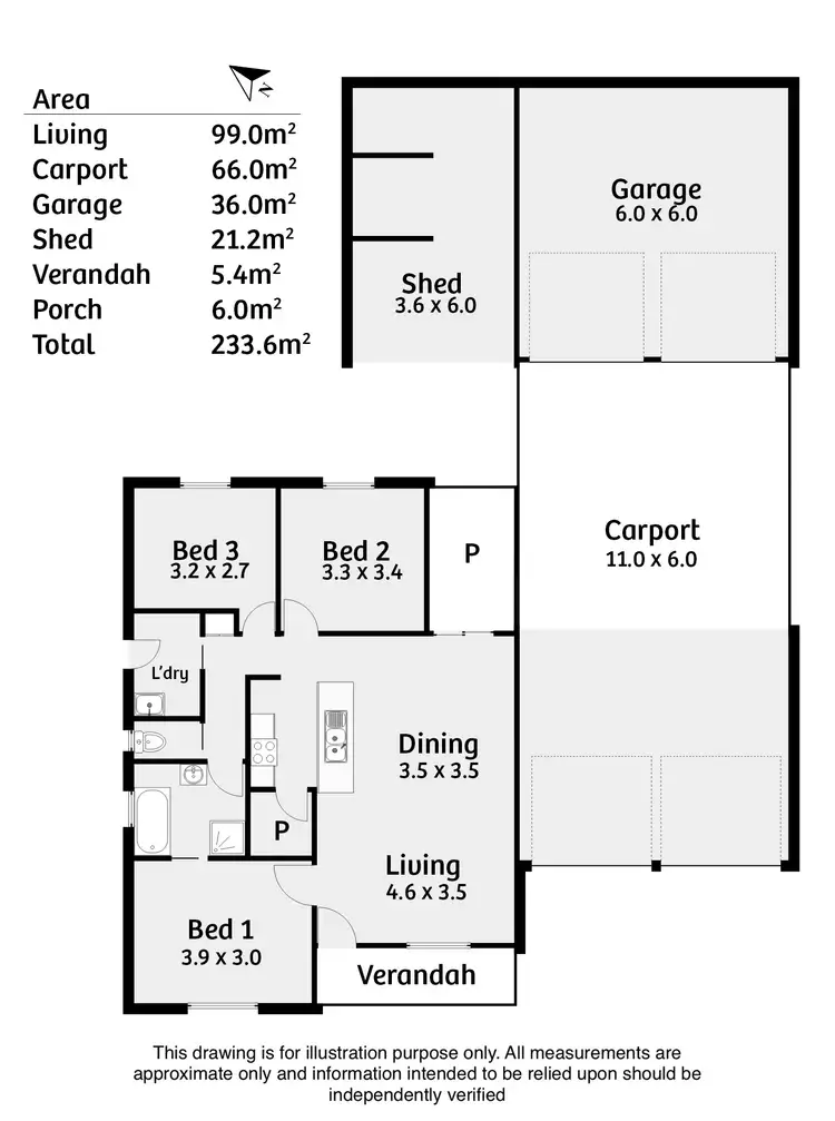 Floorplan of Homely house listing, 52 Strathmont Drive, Strathalbyn SA 5255