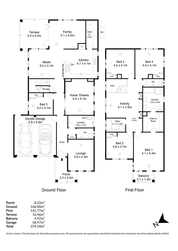 Floorplan of Homely house listing, 15 Sam Circuit, Angle Vale SA 5117