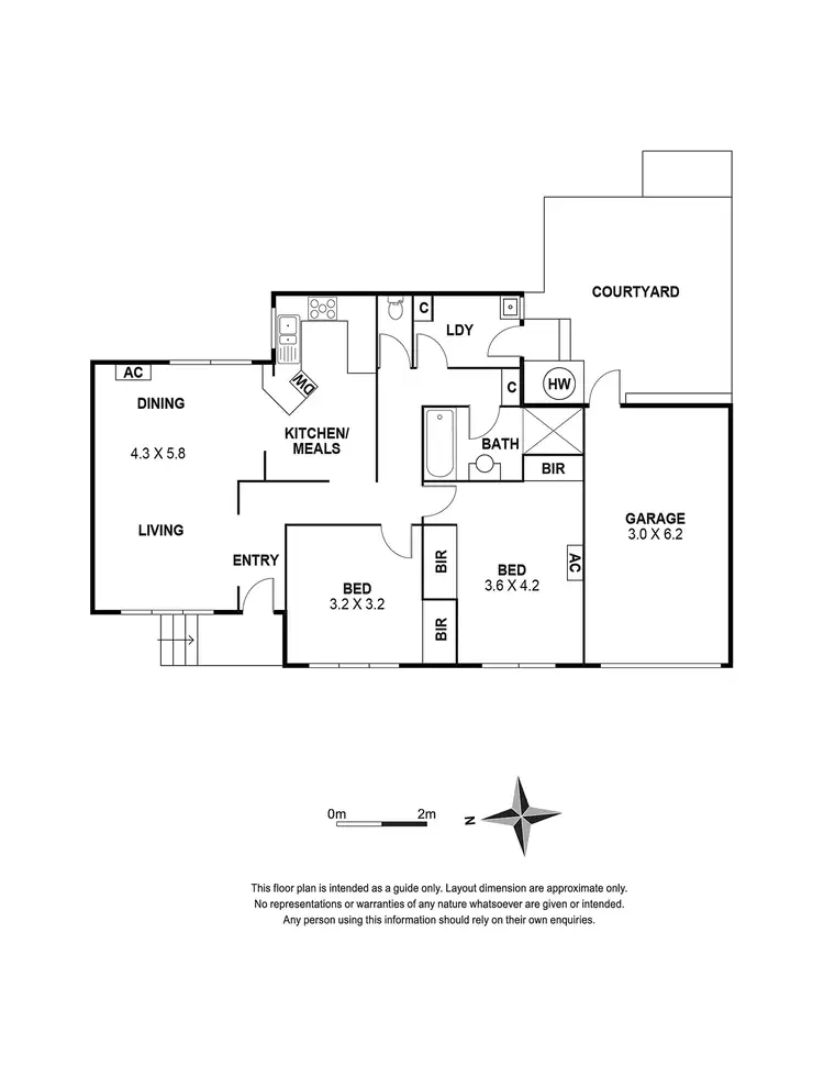 Floorplan of Homely unit listing, 1/12 Chestnut Street, Surrey Hills VIC 3127