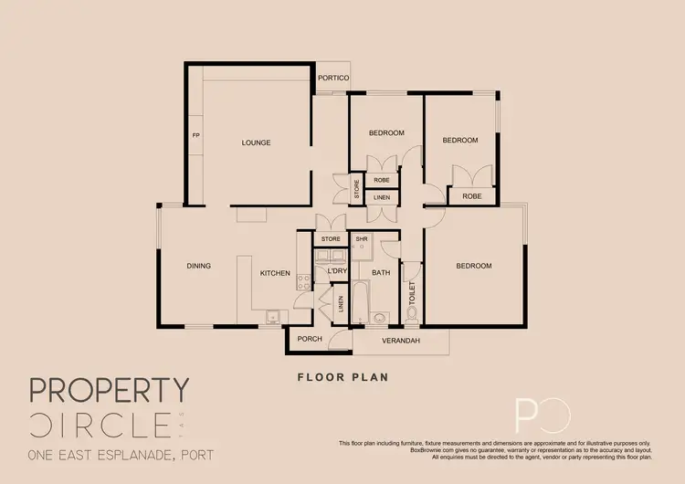 Floorplan of Homely house listing, 1 East Esplanade, Port Sorell TAS 7307