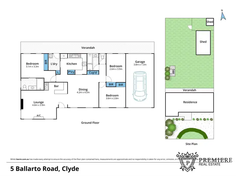 Floorplan of Homely house listing, 5 Ballarto Road, Clyde VIC 3978