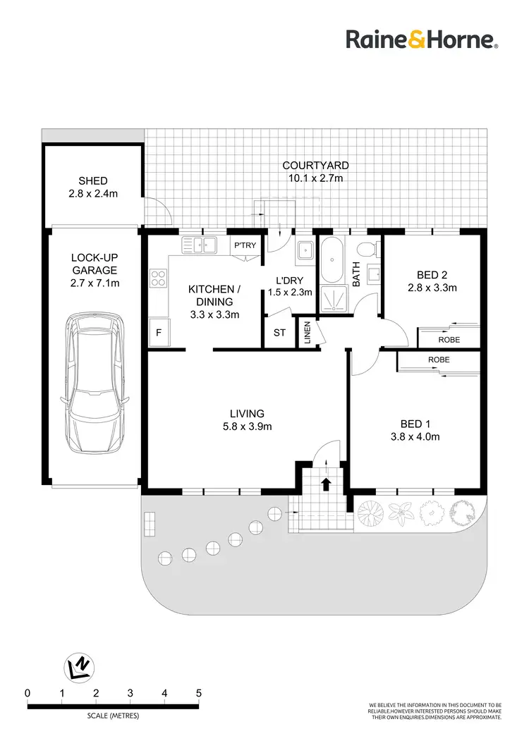 Floorplan of Homely villa listing, 3/25 Regent Street, Bexley NSW 2207