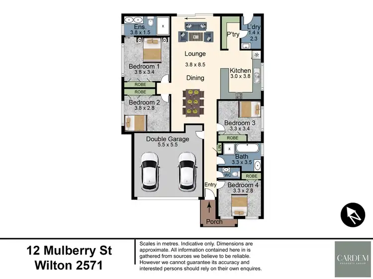 Floorplan of Homely house listing, 12 Mulberry Street, Wilton NSW 2571
