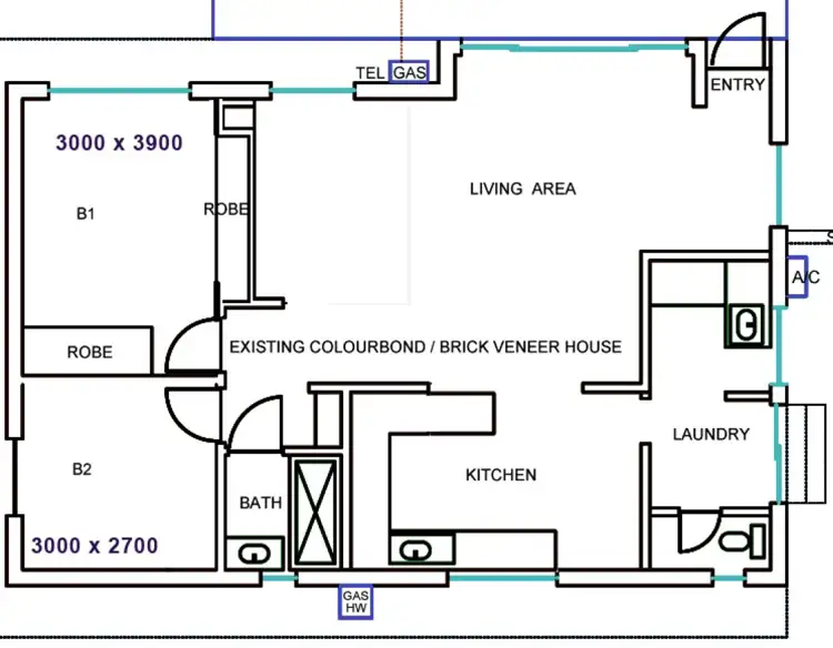 Floorplan of Homely house listing, 31 Leontes Way, Coolbellup WA 6163