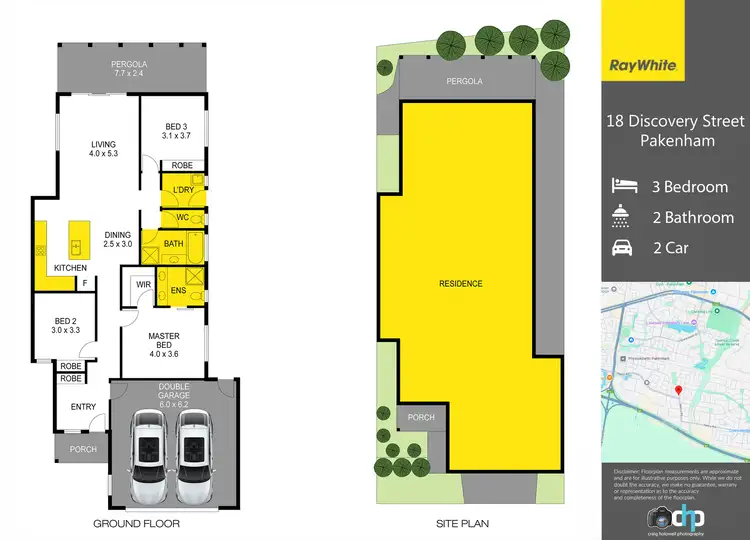 Floorplan of Homely house listing, 18 Discovery Street, Pakenham VIC 3810