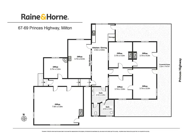 Floorplan of Homely other listing, 67 - 69 Princes Highway 'The Old Bakery', Milton NSW 2538