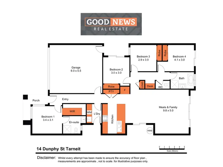 Floorplan of Homely house listing, 14 Dunphy Street, Tarneit VIC 3029