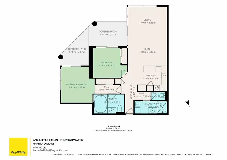 Floorplan of Homely house listing, 4/12 Little Colin Street, Broadwater WA 6280