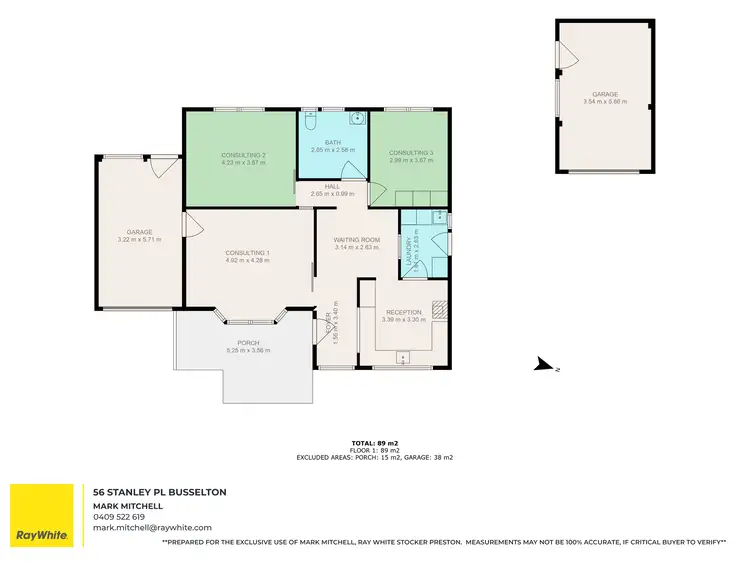 Floorplan of Homely semi-detached listing, 56 Stanley Place, Busselton WA 6280