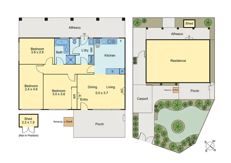 Floorplan of Homely house listing, 8 Swinburne Avenue, Mooroolbark VIC 3138