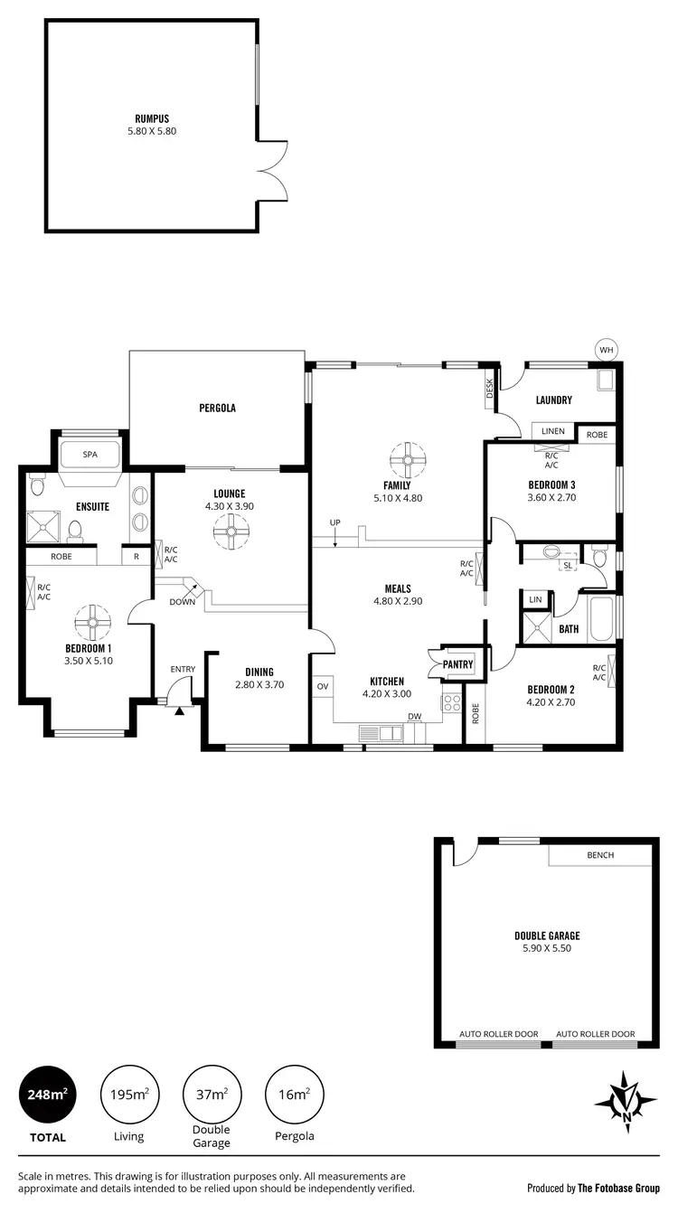 Floorplan of Homely house listing, 26 Domain Street, Moana SA 5169