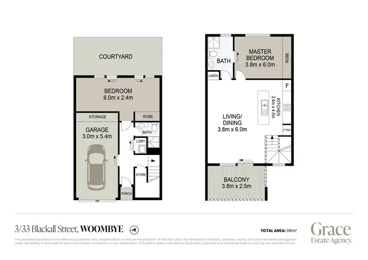 Floorplan of Homely house listing, 3/33 Blackall Street, Woombye QLD 4559
