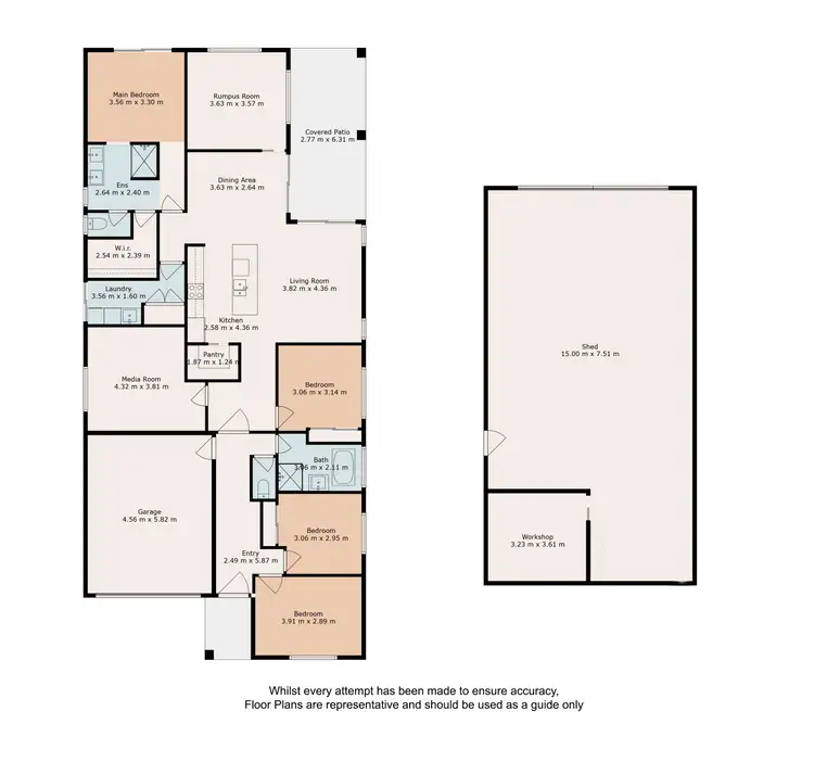 Floorplan of Homely house listing, 30 Logrunner Drive, Upper Caboolture QLD 4510