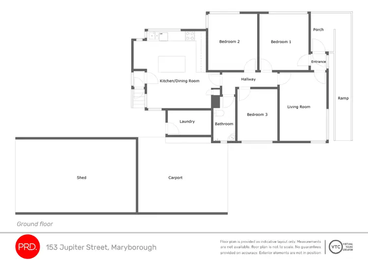 Floorplan of Homely house listing, 153 Jupiter Street, Maryborough QLD 4650