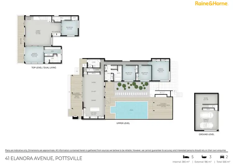 Floorplan of Homely house listing, 41 Elanora Avenue, Pottsville NSW 2489