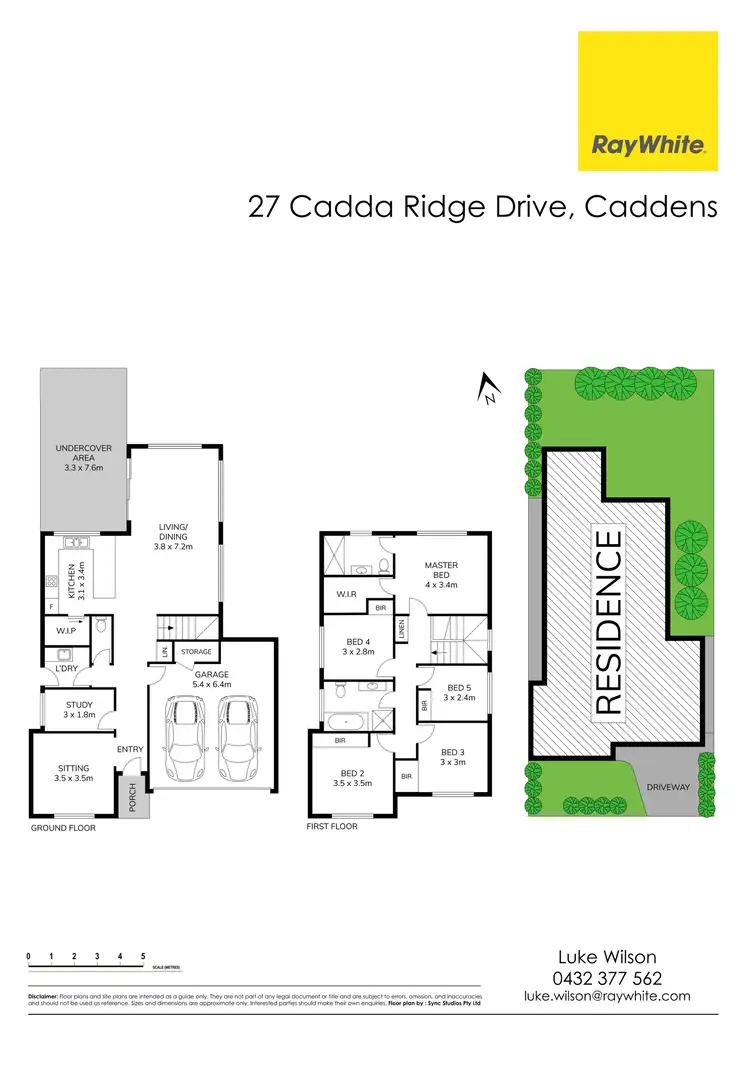 Floorplan of Homely house listing, 27 Cadda Ridge Drive, Caddens NSW 2747
