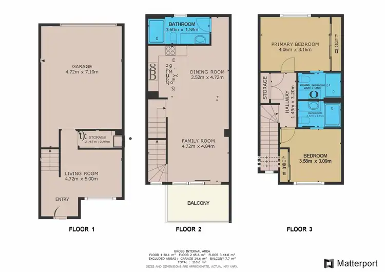 Floorplan of Homely house listing, 9/10 Fawkner Road, Pascoe Vale VIC 3044
