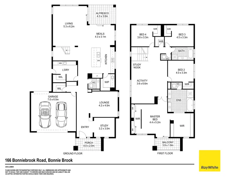 Floorplan of Homely house listing, 166 Bonniebrook Road, Bonnie Brook VIC 3335